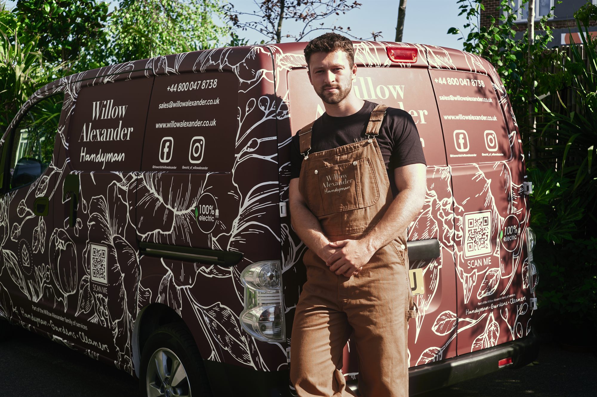 A Willow Alexander handyman at work in Beckenham