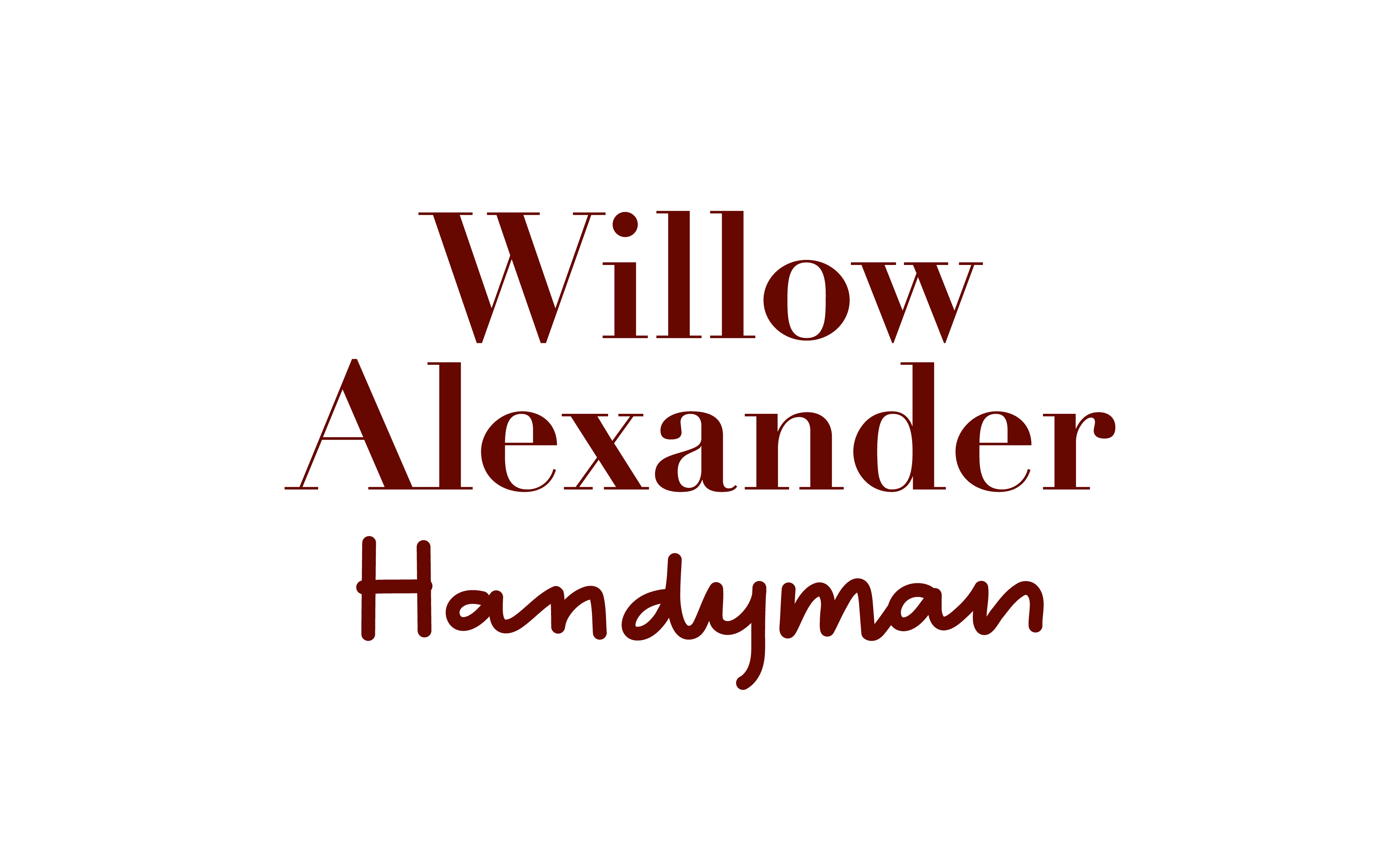 Willow Alexander Handyman